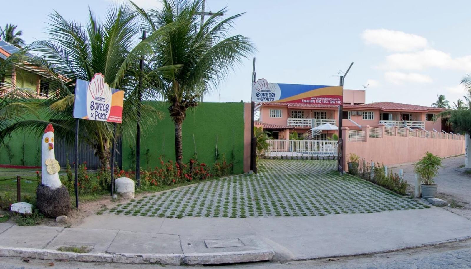 Pousada Flats Recanto Sonhos Do Porto Porto de Galinhas Ngoại thất bức ảnh